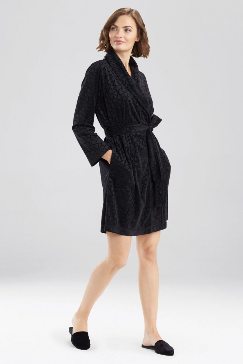 Moa Aberg featured in  the Josie Natori lookbook for Pre-Spring 2020