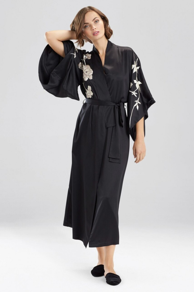 Moa Aberg featured in  the Josie Natori lookbook for Pre-Spring 2020