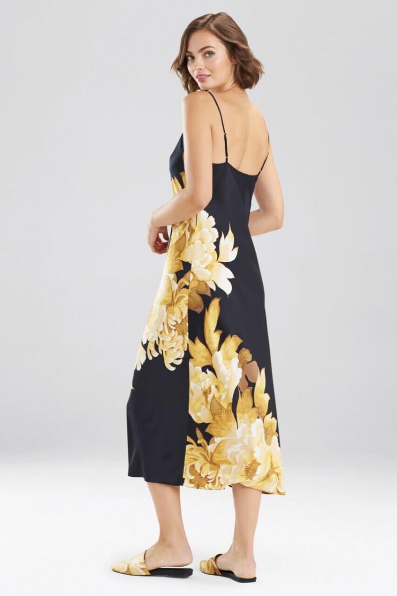 Moa Aberg featured in  the Josie Natori lookbook for Pre-Spring 2020