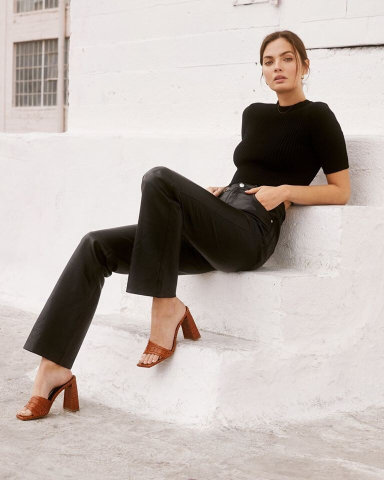 Moa Aberg featured in  the Tony Bianco advertisement for Autumn/Winter 2020