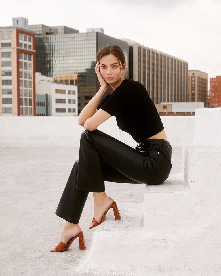 Moa Aberg featured in  the Tony Bianco advertisement for Autumn/Winter 2020