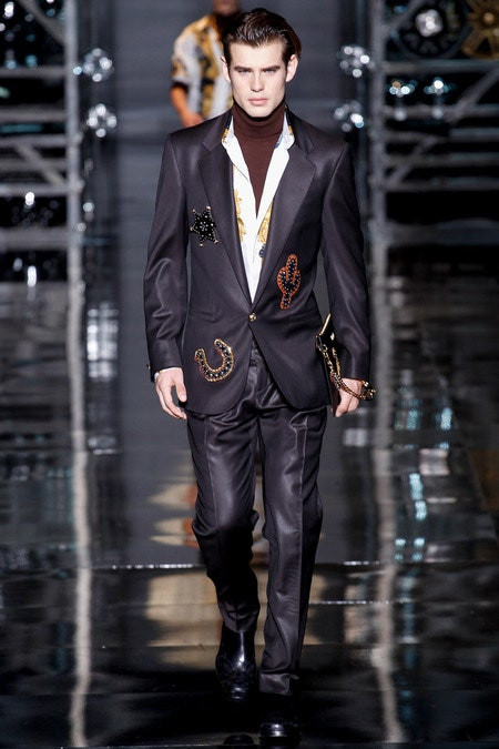 Versace fashion show for Autumn/Winter 2014