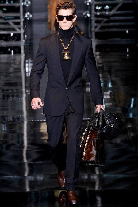 Versace fashion show for Autumn/Winter 2014