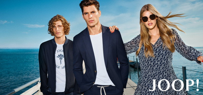 Dan Zsolt featured in  the Joop advertisement for Spring 2021