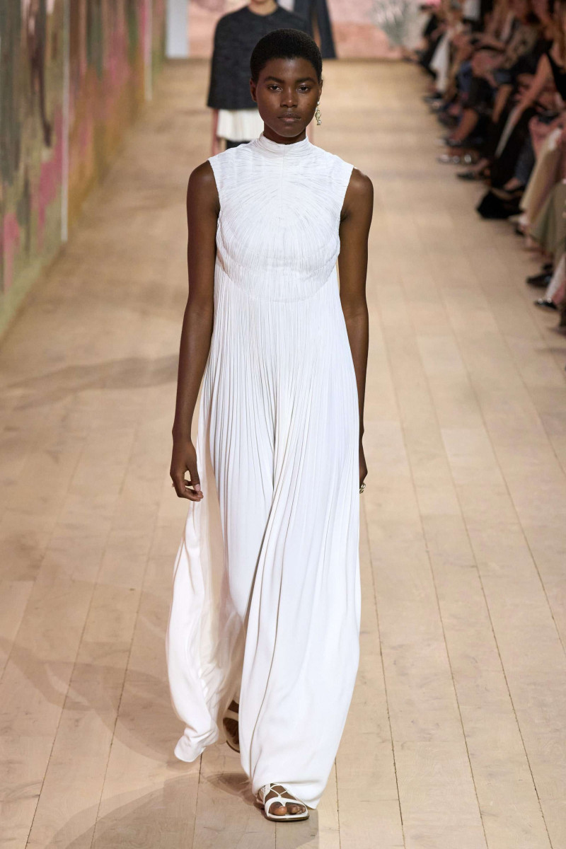 Victoria Fawole featured in  the Christian Dior Haute Couture fashion show for Autumn/Winter 2023