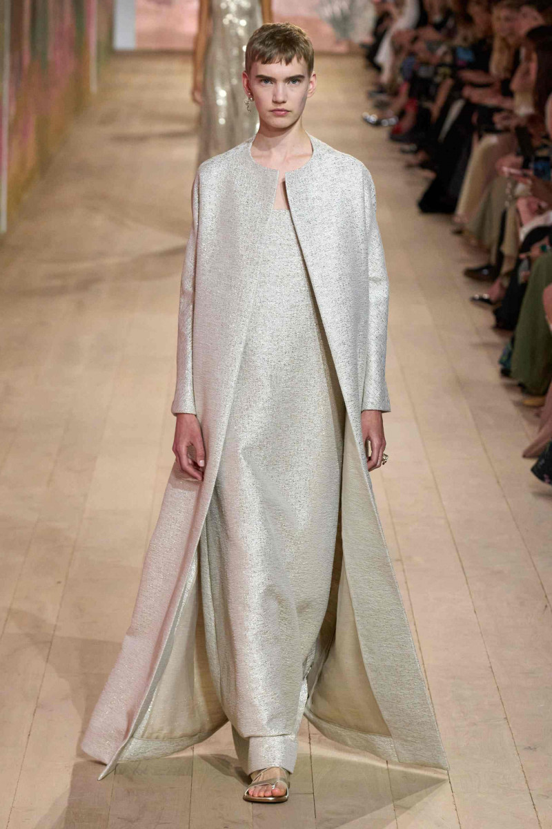 Ilya Vermeulen featured in  the Christian Dior Haute Couture fashion show for Autumn/Winter 2023