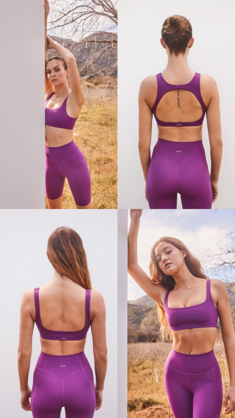 Josephine Skriver featured in  the JoJa advertisement for Summer 2022