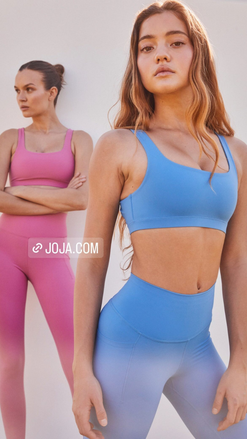 Josephine Skriver featured in  the JoJa advertisement for Summer 2022