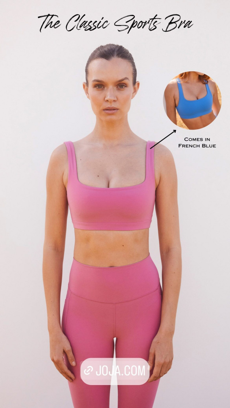 Josephine Skriver featured in  the JoJa advertisement for Summer 2022