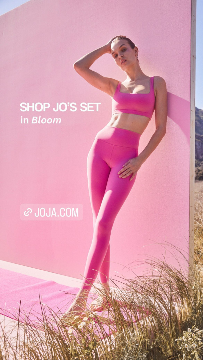 Josephine Skriver featured in  the JoJa advertisement for Summer 2022