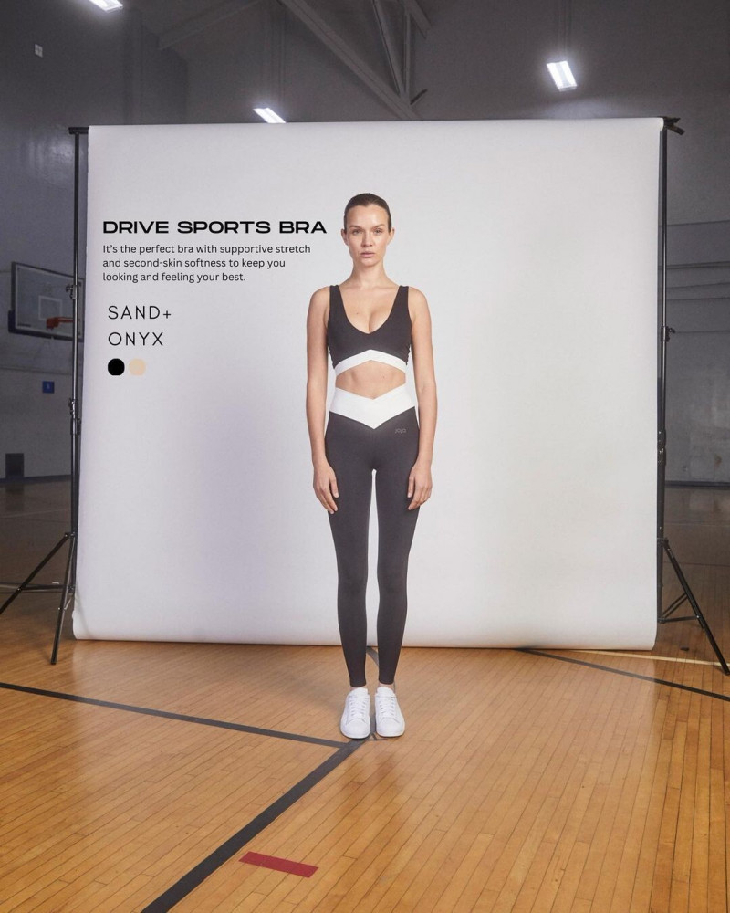 Josephine Skriver featured in  the JoJa advertisement for Summer 2022