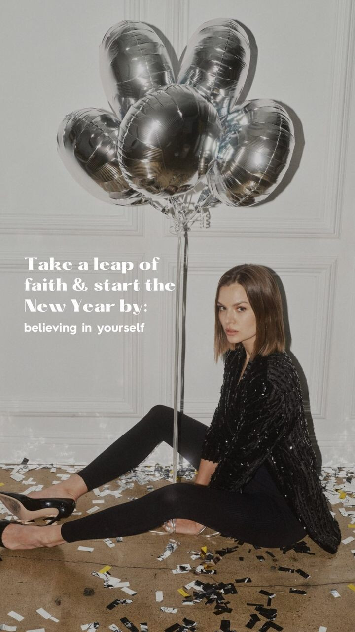 Josephine Skriver featured in  the JoJa advertisement for Holiday 2022