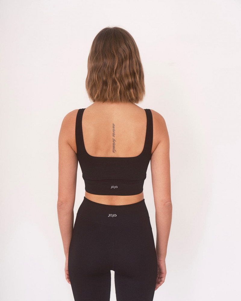 Josephine Skriver featured in  the JoJa advertisement for Holiday 2022