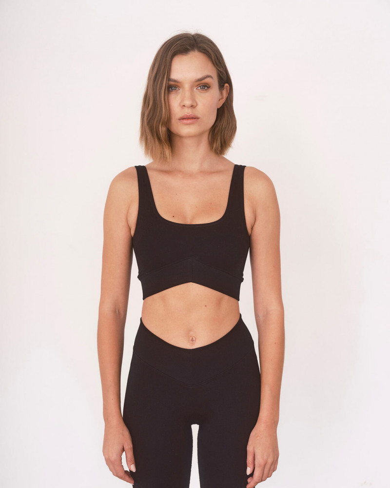 Josephine Skriver featured in  the JoJa advertisement for Holiday 2022