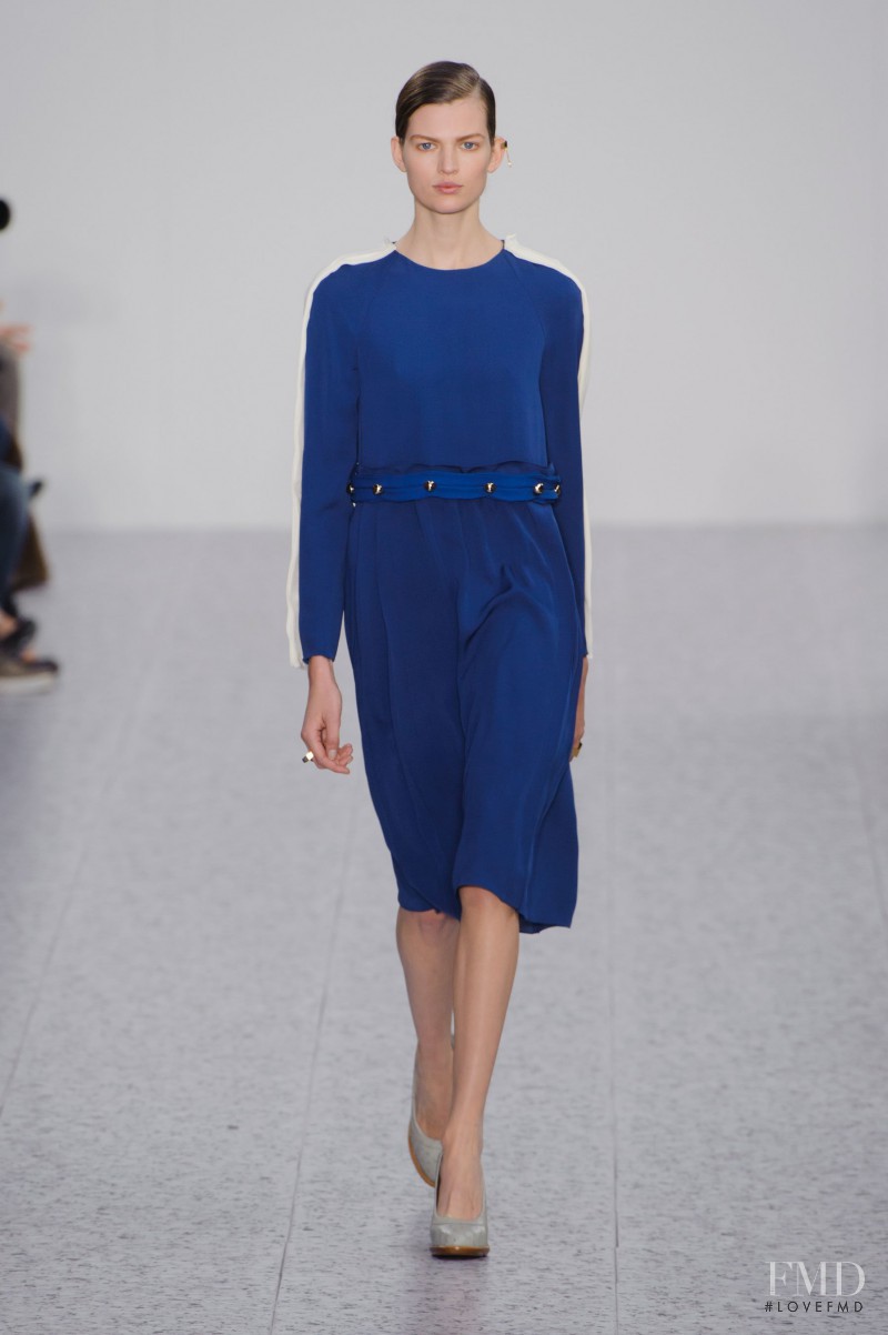 Bette Franke featured in  the Chloe fashion show for Autumn/Winter 2013