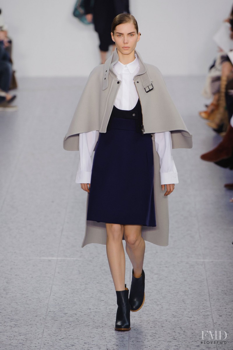 Elise Smidt featured in  the Chloe fashion show for Autumn/Winter 2013