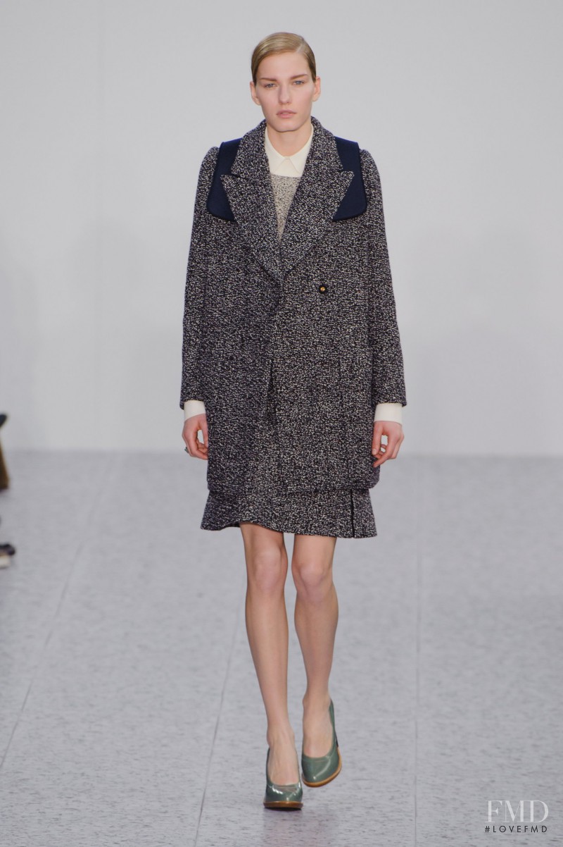 Marique Schimmel featured in  the Chloe fashion show for Autumn/Winter 2013