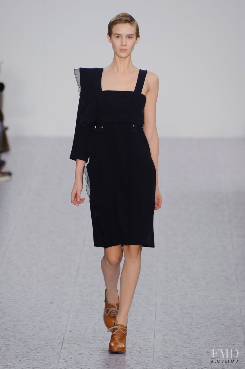 Marike Le Roux featured in  the Chloe fashion show for Autumn/Winter 2013