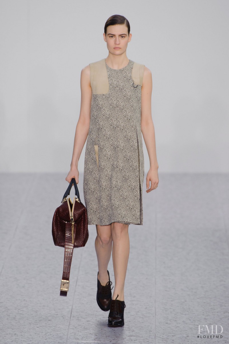 Maria Bradley featured in  the Chloe fashion show for Autumn/Winter 2013