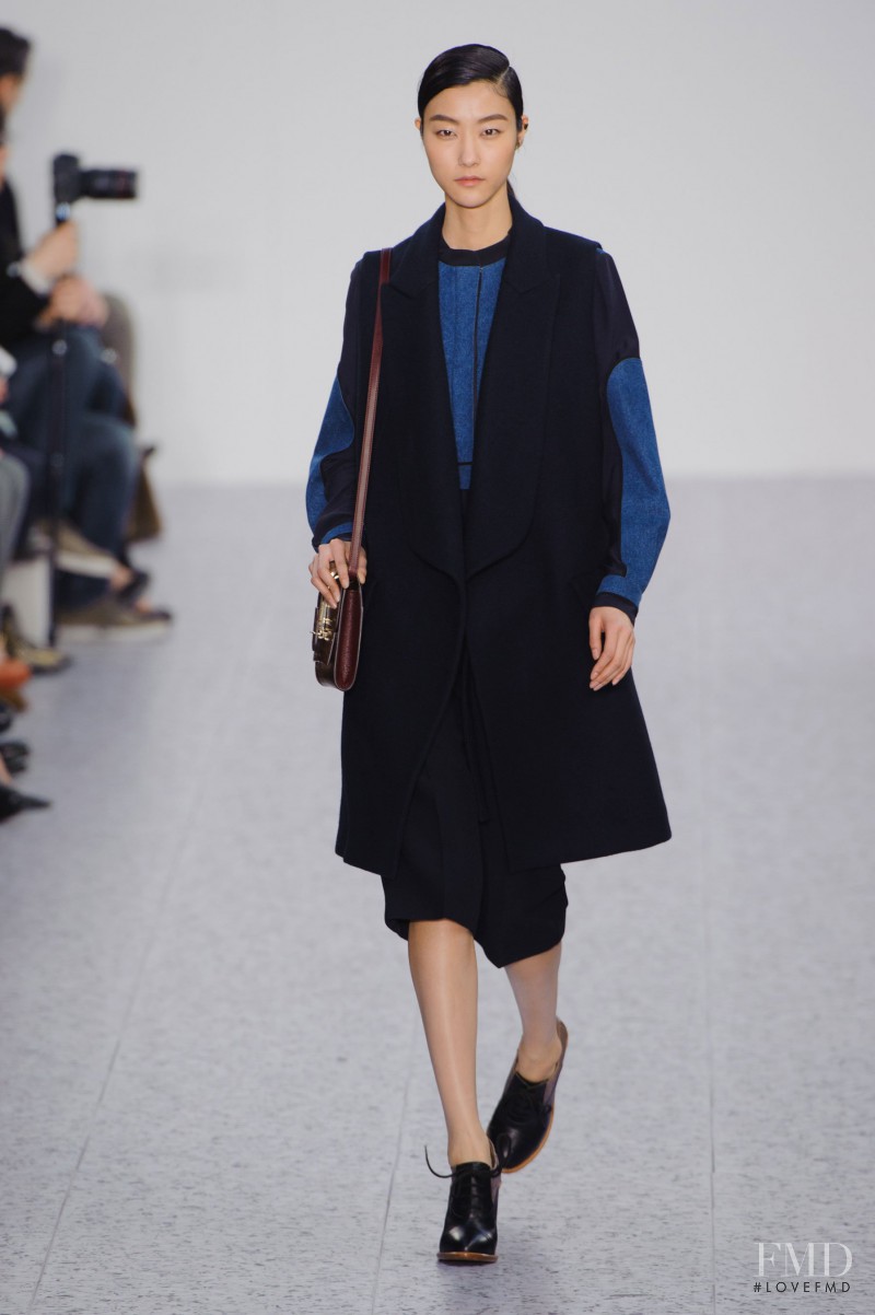 Ji Hye Park featured in  the Chloe fashion show for Autumn/Winter 2013