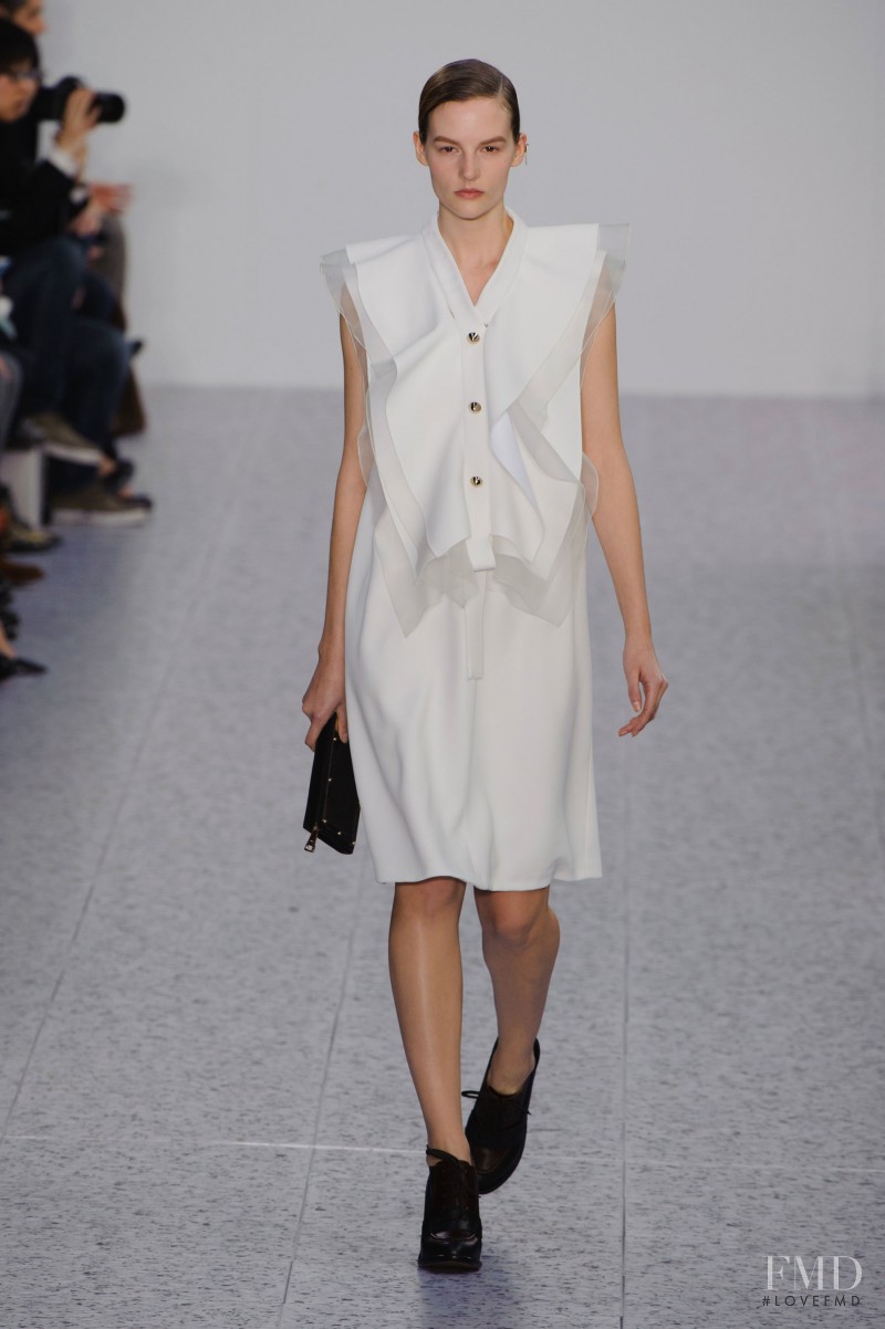 Kati Nescher featured in  the Chloe fashion show for Autumn/Winter 2013