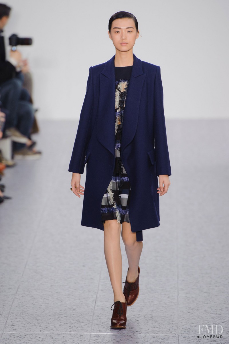 Tian Yi featured in  the Chloe fashion show for Autumn/Winter 2013
