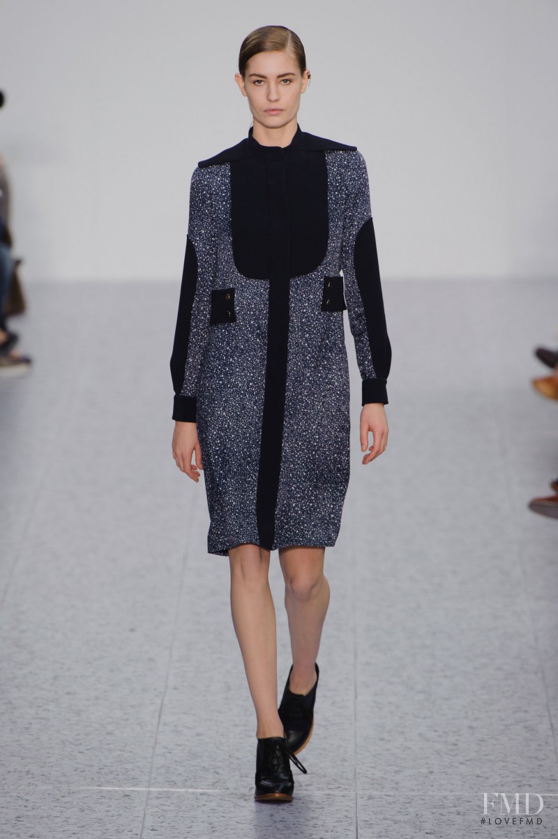 Nadja Bender featured in  the Chloe fashion show for Autumn/Winter 2013
