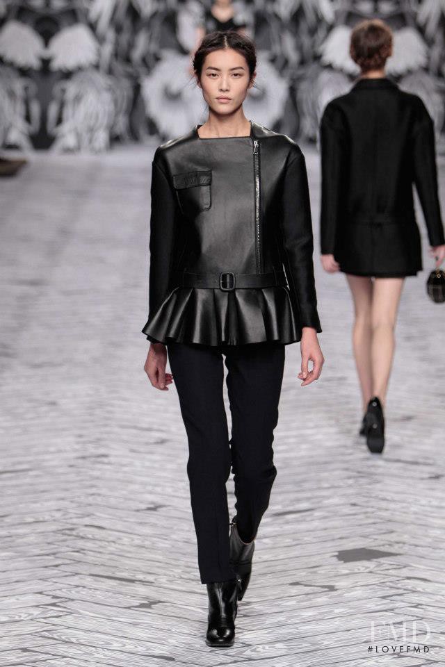Liu Wen featured in  the Viktor & Rolf fashion show for Autumn/Winter 2013