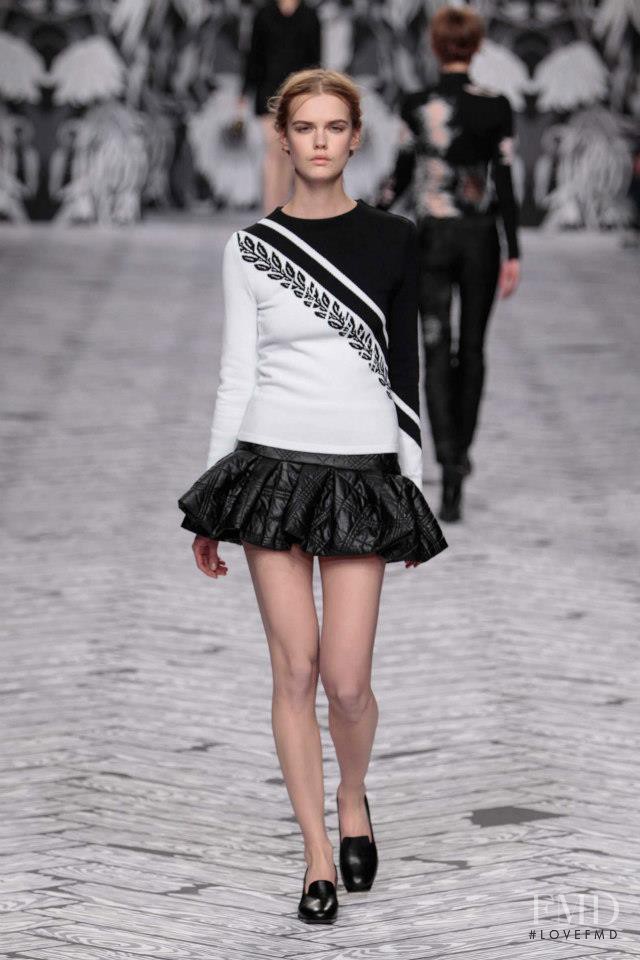Stina Rapp featured in  the Viktor & Rolf fashion show for Autumn/Winter 2013