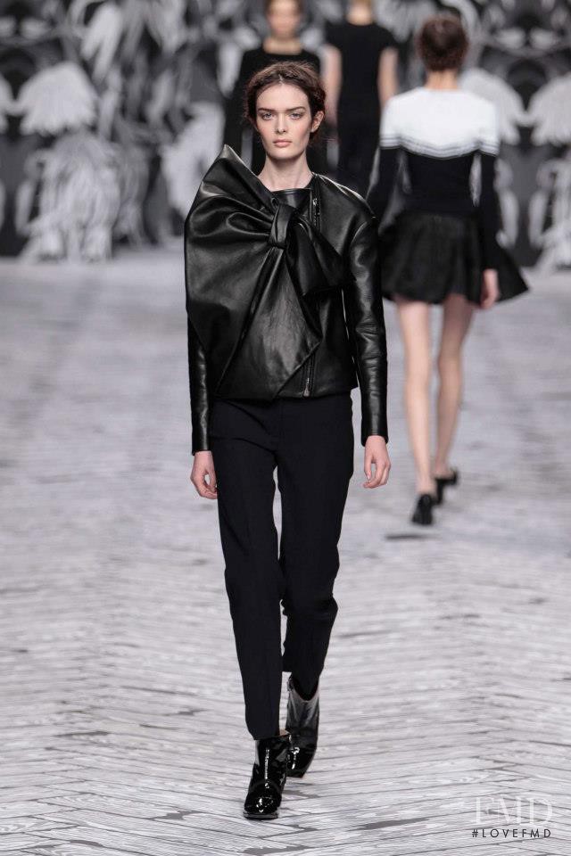 Sam Rollinson featured in  the Viktor & Rolf fashion show for Autumn/Winter 2013