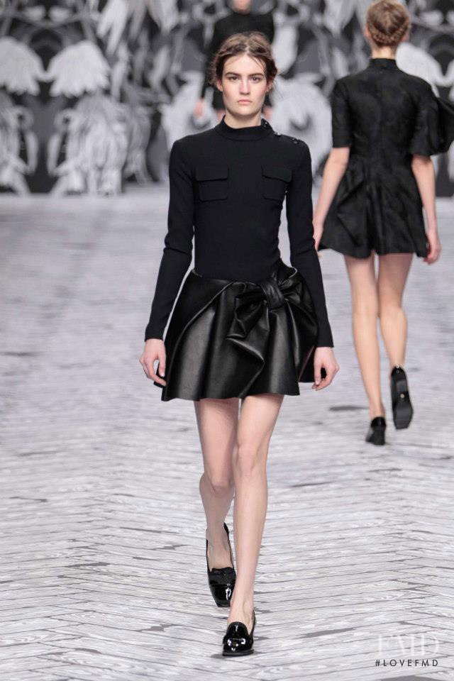 Maria Bradley featured in  the Viktor & Rolf fashion show for Autumn/Winter 2013