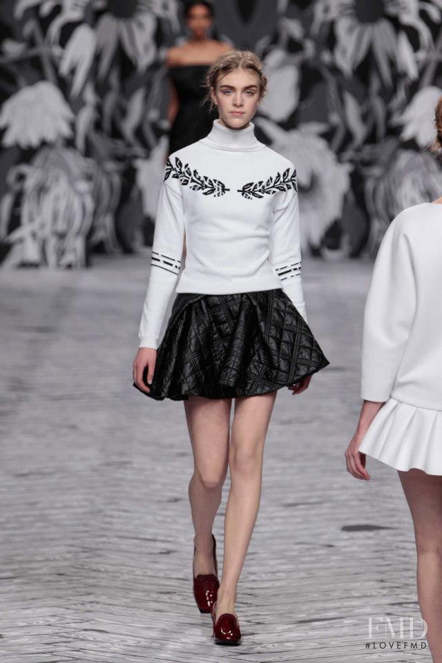 Hedvig Palm featured in  the Viktor & Rolf fashion show for Autumn/Winter 2013