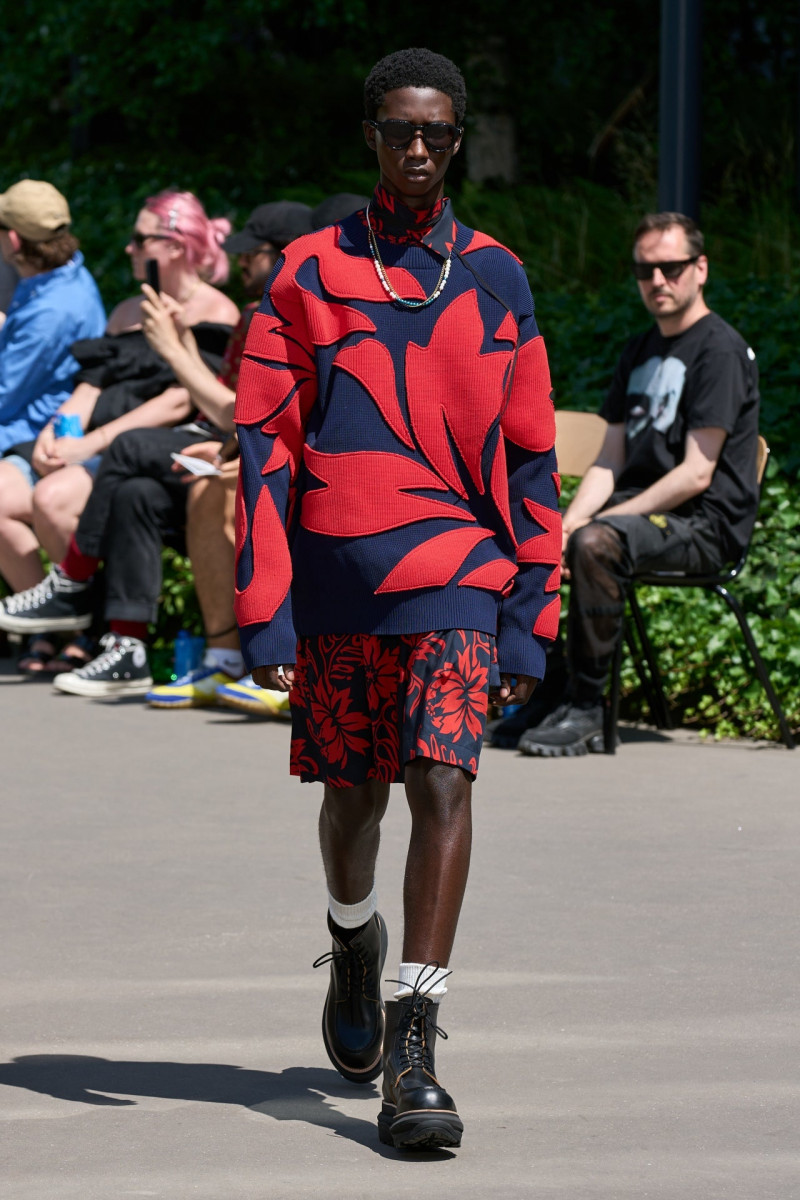 Sacai fashion show for Resort 2024