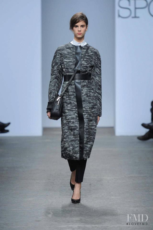 Antonina Petkovic featured in  the Sportmax fashion show for Autumn/Winter 2013