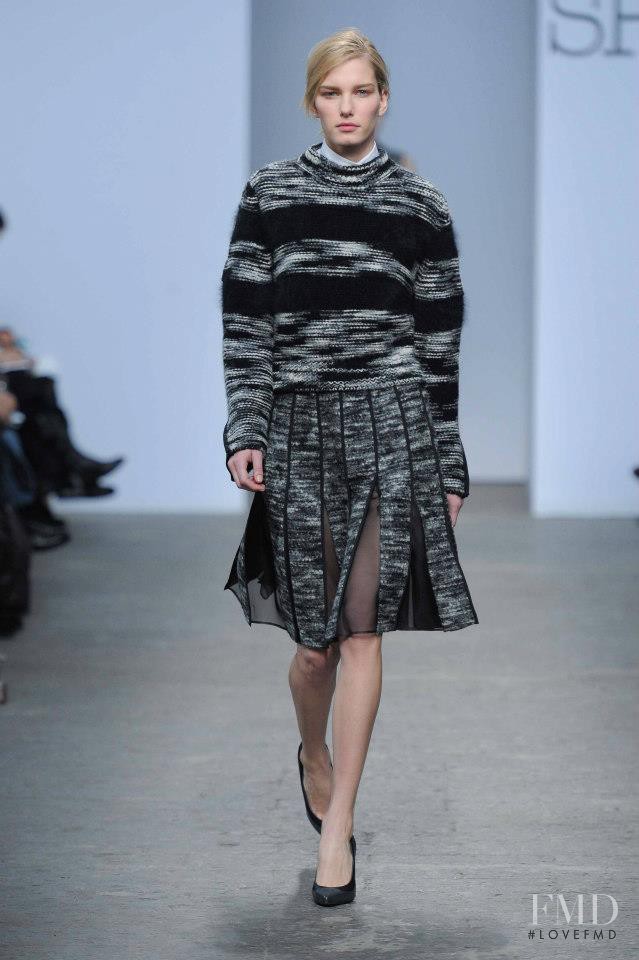 Marique Schimmel featured in  the Sportmax fashion show for Autumn/Winter 2013