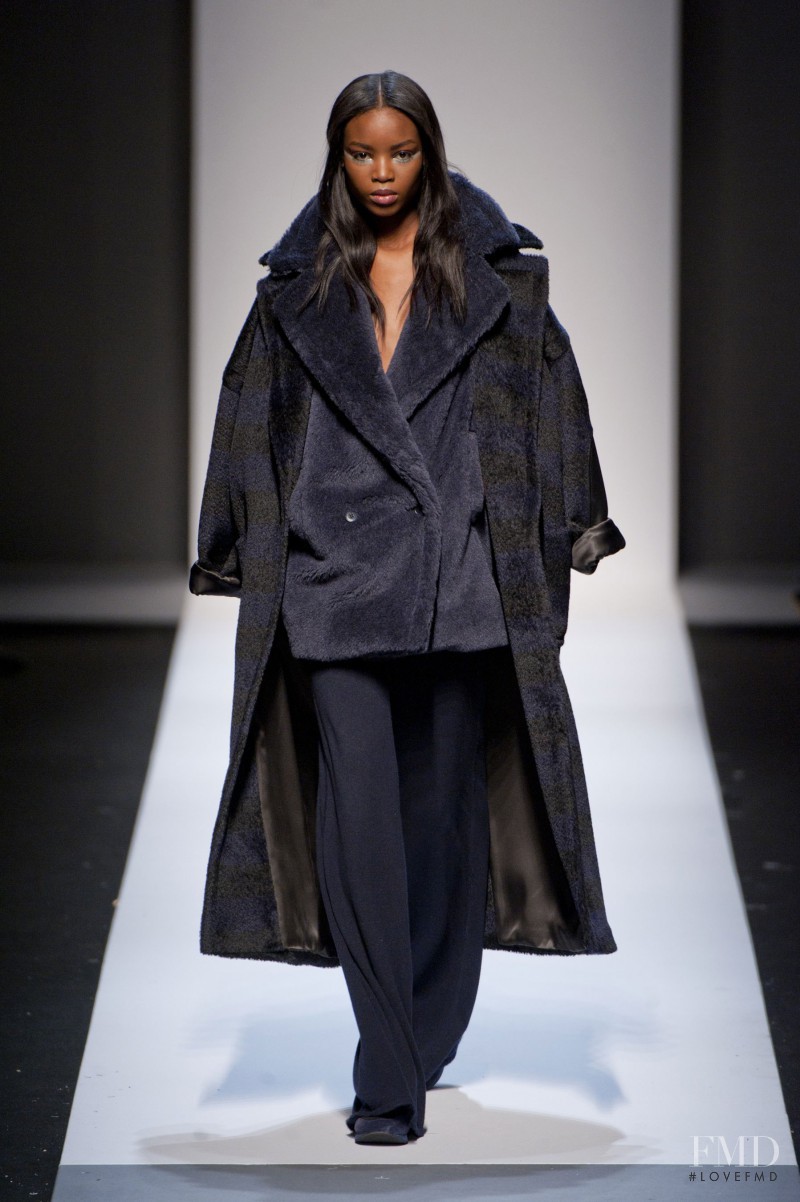 Maria Borges featured in  the Max Mara fashion show for Autumn/Winter 2013