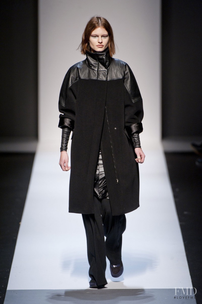 Bara Holotova featured in  the Max Mara fashion show for Autumn/Winter 2013