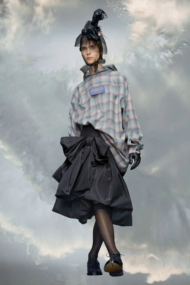 Maison Martin Margiela Pendleton  lookbook for Autumn/Winter 2023