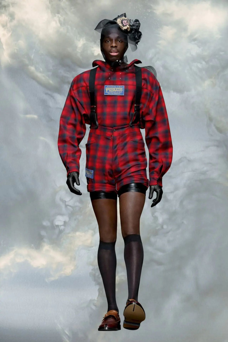 Maison Martin Margiela Pendleton  lookbook for Autumn/Winter 2023