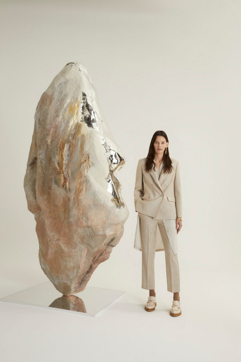 Amanda Murphy featured in  the Agnona lookbook for Autumn/Winter 2023