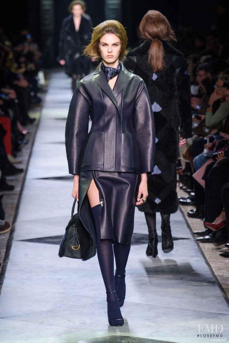 Jessa Brown featured in  the Loewe fashion show for Autumn/Winter 2013