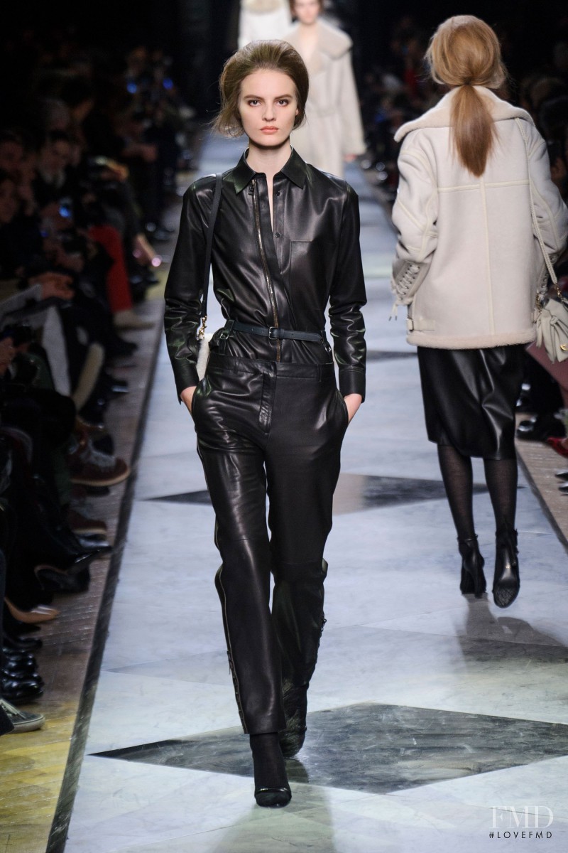 Tilda Lindstam featured in  the Loewe fashion show for Autumn/Winter 2013