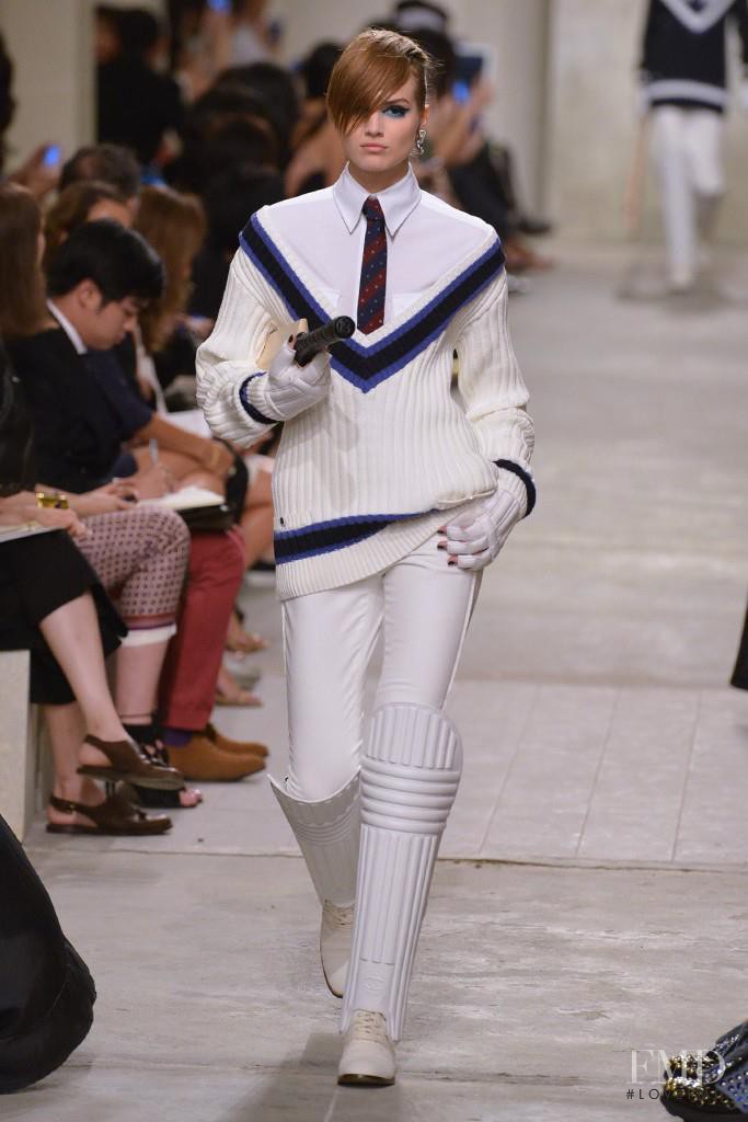 Agne Konciute featured in  the Chanel fashion show for Cruise 2014
