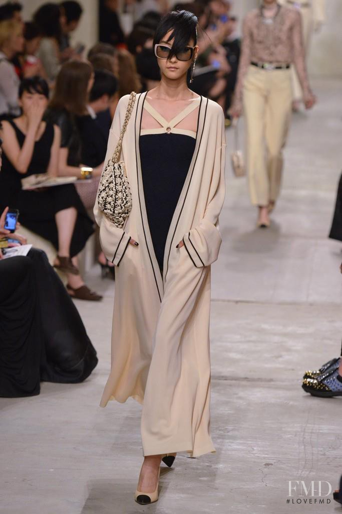 Ji Hye Park featured in  the Chanel fashion show for Cruise 2014