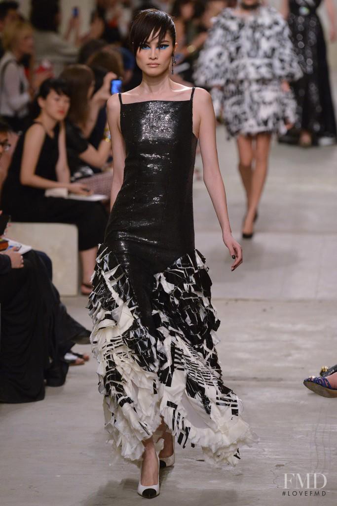 Sui He featured in  the Chanel fashion show for Cruise 2014