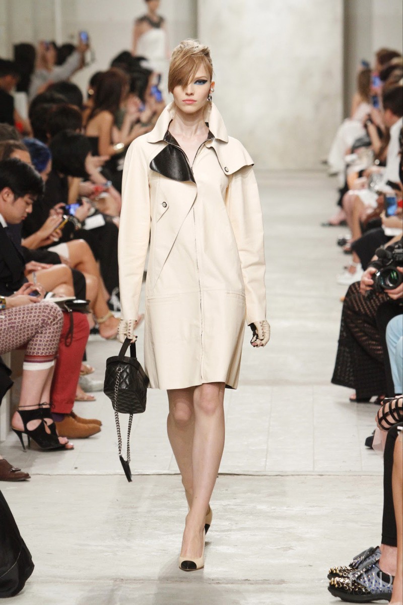 Sasha Luss featured in  the Chanel fashion show for Cruise 2014