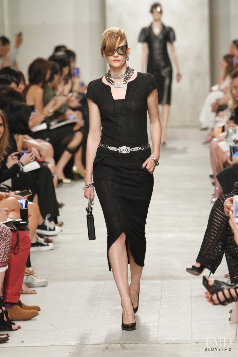 Sara Blomqvist featured in  the Chanel fashion show for Cruise 2014