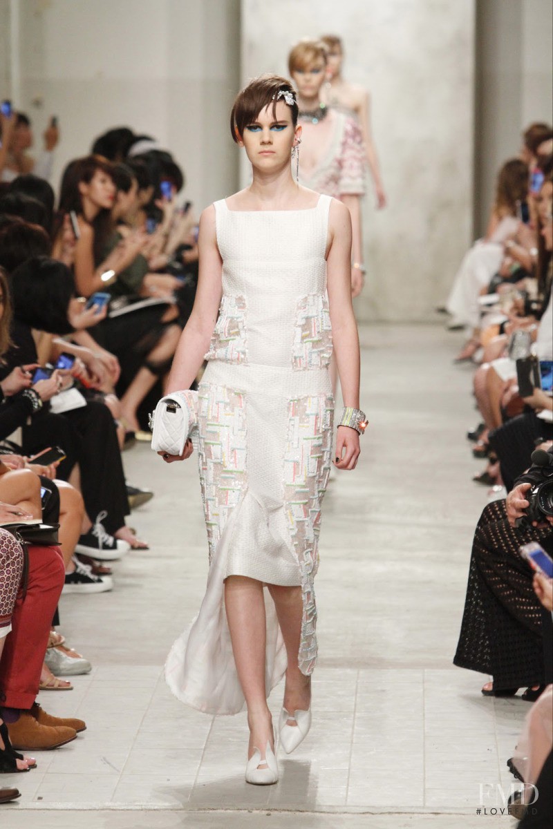 Jamily Meurer Wernke featured in  the Chanel fashion show for Cruise 2014