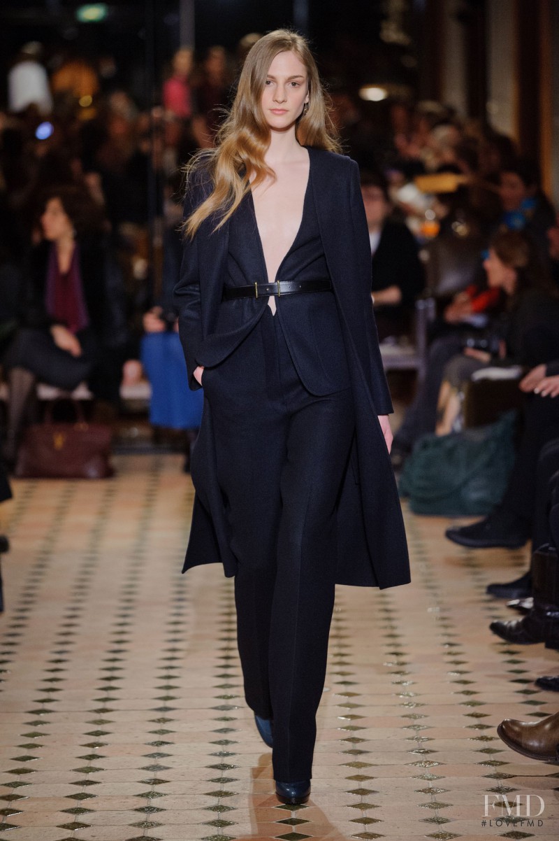 Rosanna Georgiou featured in  the Hermès fashion show for Autumn/Winter 2013