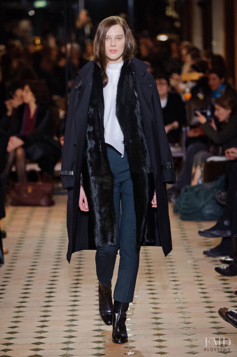 Giedre Kiaulenaite featured in  the Hermès fashion show for Autumn/Winter 2013